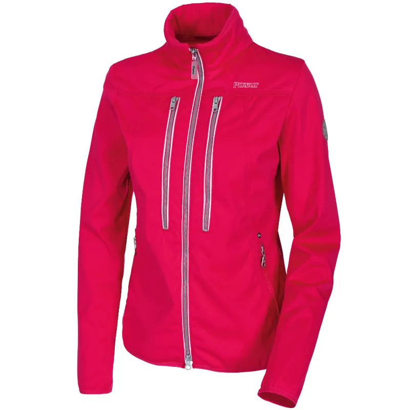 Pikeur Marle Ladies Softshell Jacket Berry Redpost Equestrian