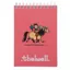 Hy Equestrian Thelwell Collection A6 Notepad - Pink