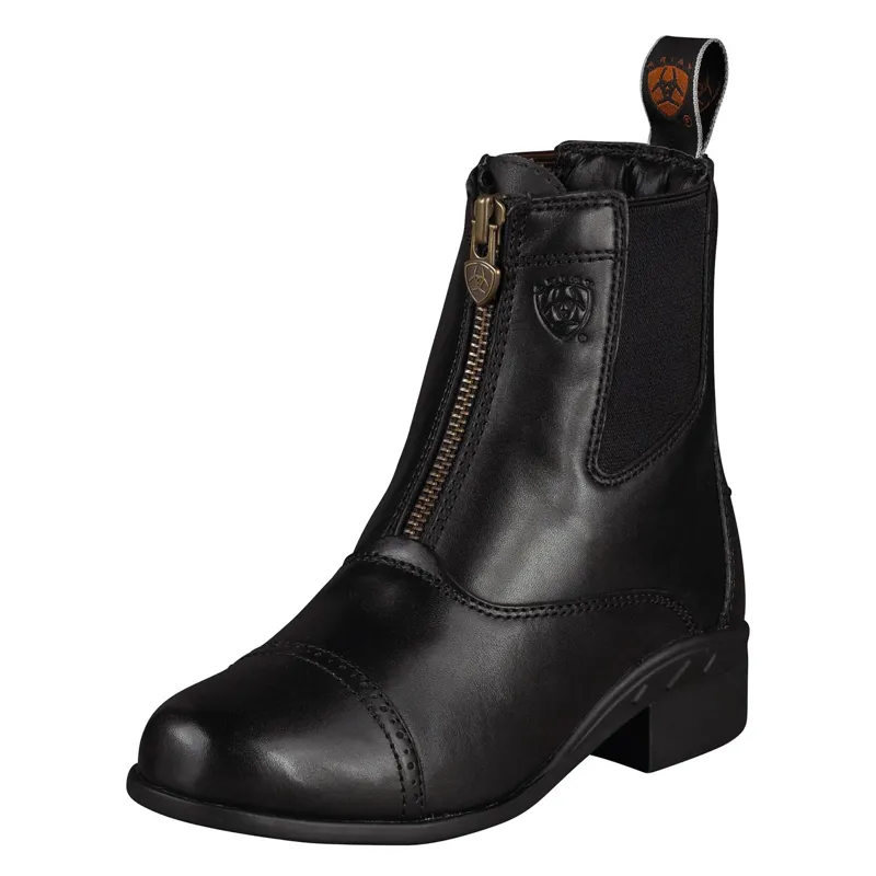 Ariat Devon III Kids Zip Boots - Black - Redpost Equestrian