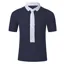 Euro-Star Valerio Mens Competition Shirt and Tie - Navy