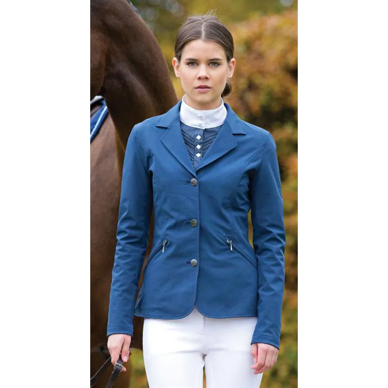 Horseware Ladies Competition Show Jacket Navy Redpost Equestrian