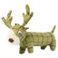 House of Paws Tweed Plush Long Body Dog Toy - Stag