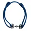 HV Polo Kate Small Bit Bracelet - Navy/Steel