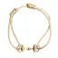 HV Polo Kate Small Bit Bracelet - Beige/Gold