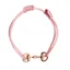 HV Polo Kate Small Bit Bracelet - Dark Pink/Rose Gold