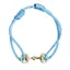 HV Polo Kate Small Bit Bracelet - Light Blue/Gold