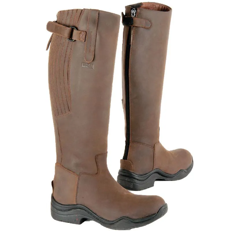 Toggi Calgary Long Riding Boots Brown Redpost Equestrian
