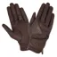 LeMieux Close Contact Adults Riding Gloves - Brown