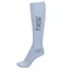 Pikeur Sports Lurex Ladies Tall Riding Socks - Pastel Blue