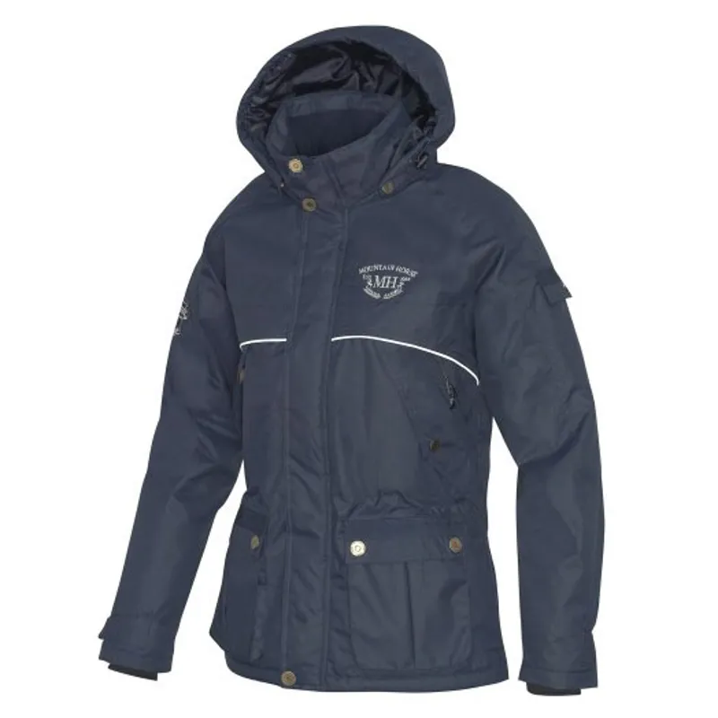 Mountain Horse Mountain Rider Unisex Jacket Navy Redpost Equestrian