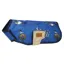 Benji and Flo Waterproof Dog Coat - Thelwell Jumps/Classic Blue/Taupe