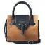 Fairfax and Favor Mini Windsor Handbag - Tan/Navy