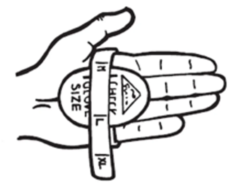 Sealskin Gloves sizing image