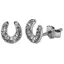 Waldhausen Horseshoe Earrings - Silver