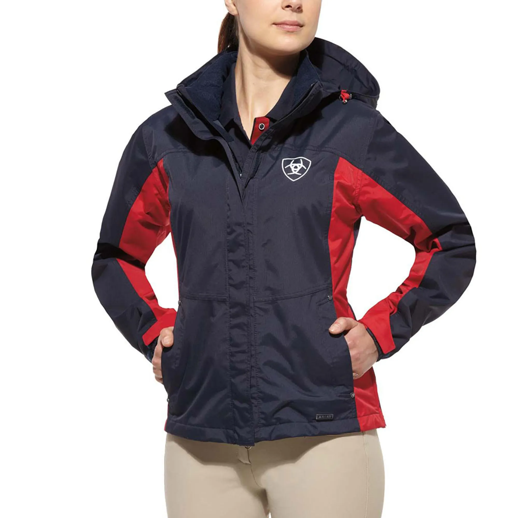 Ariat Team Waterproof Ladies Jacket Navy