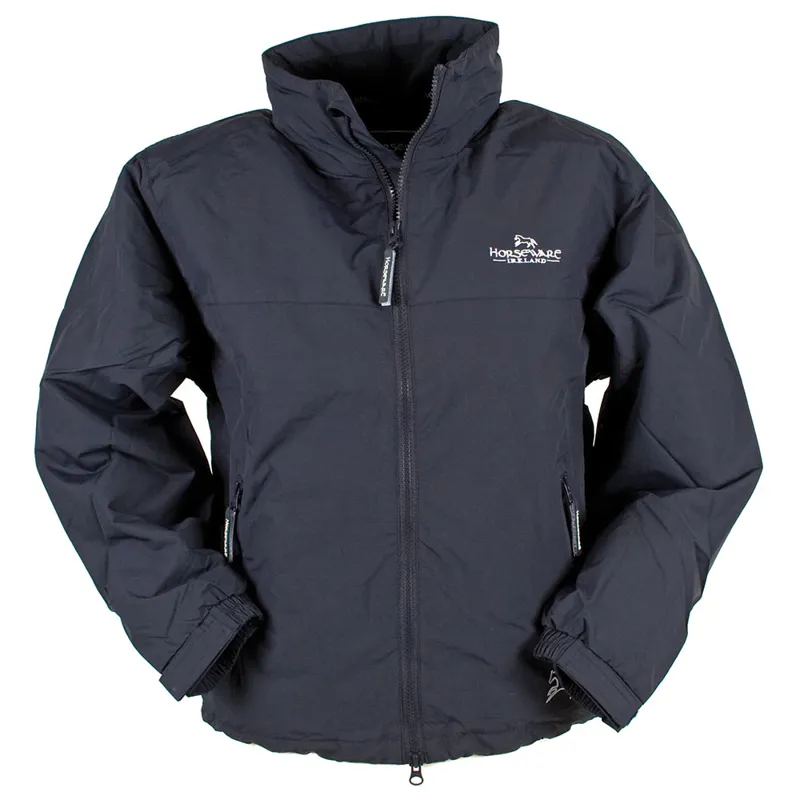 Horseware Corrib Unisex Blouson Jacket Navy Redpost Equestrian