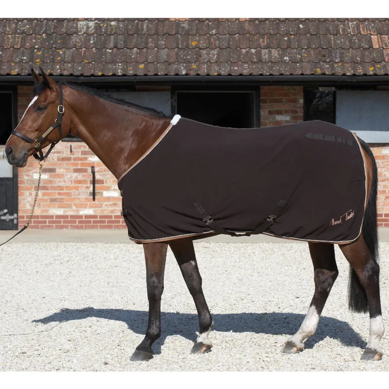 Mark Todd Fleece Rug,Black/White,Wicking & Breathable,Top Quality 5'9" 