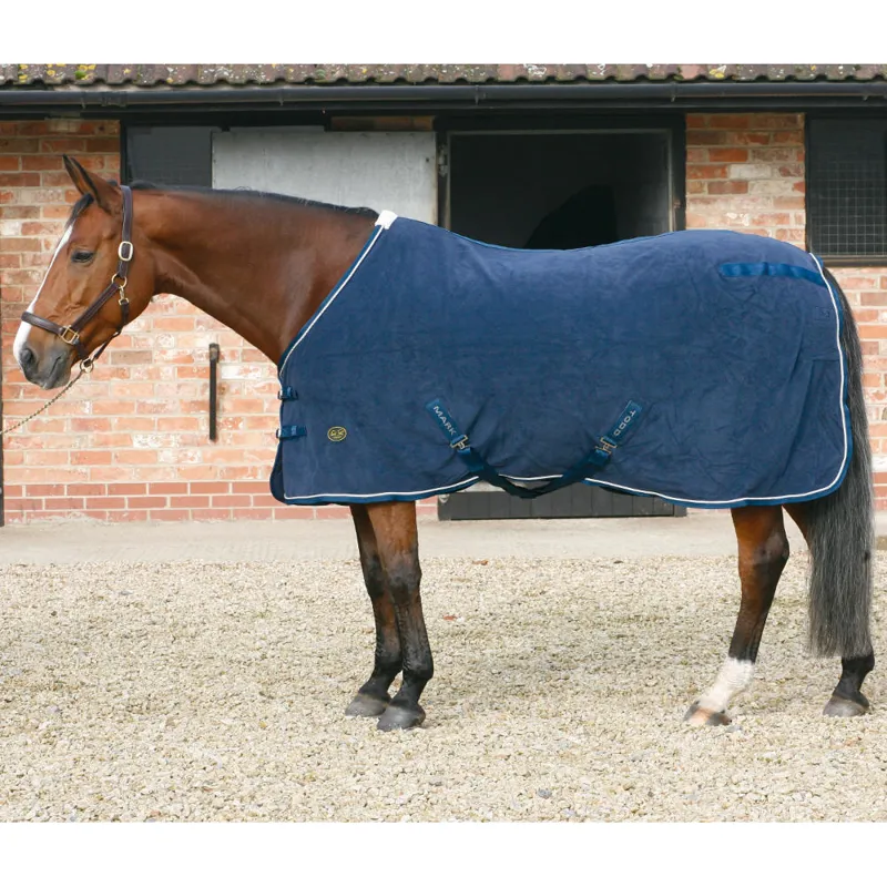 Mark Todd Fleece Rug - Navy