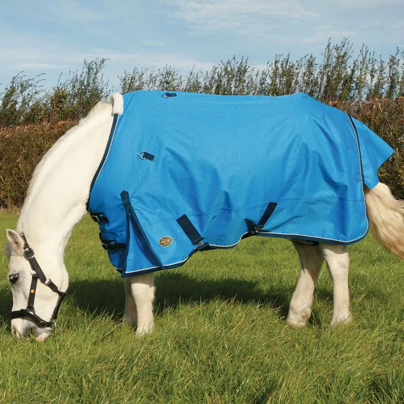 Mark Todd Pony Lightweight Turnout Rug Ocean Blue