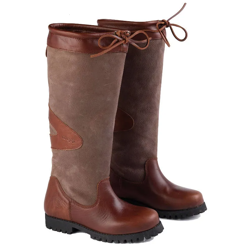 Toggi Hamilton Country Boots Sizes 5-8 Dark copper/Light tan 