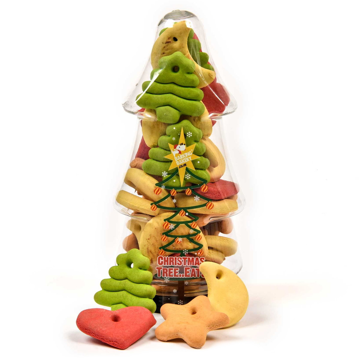 Barking Bakery Christmas Tree-Eats Festive Dog Treats