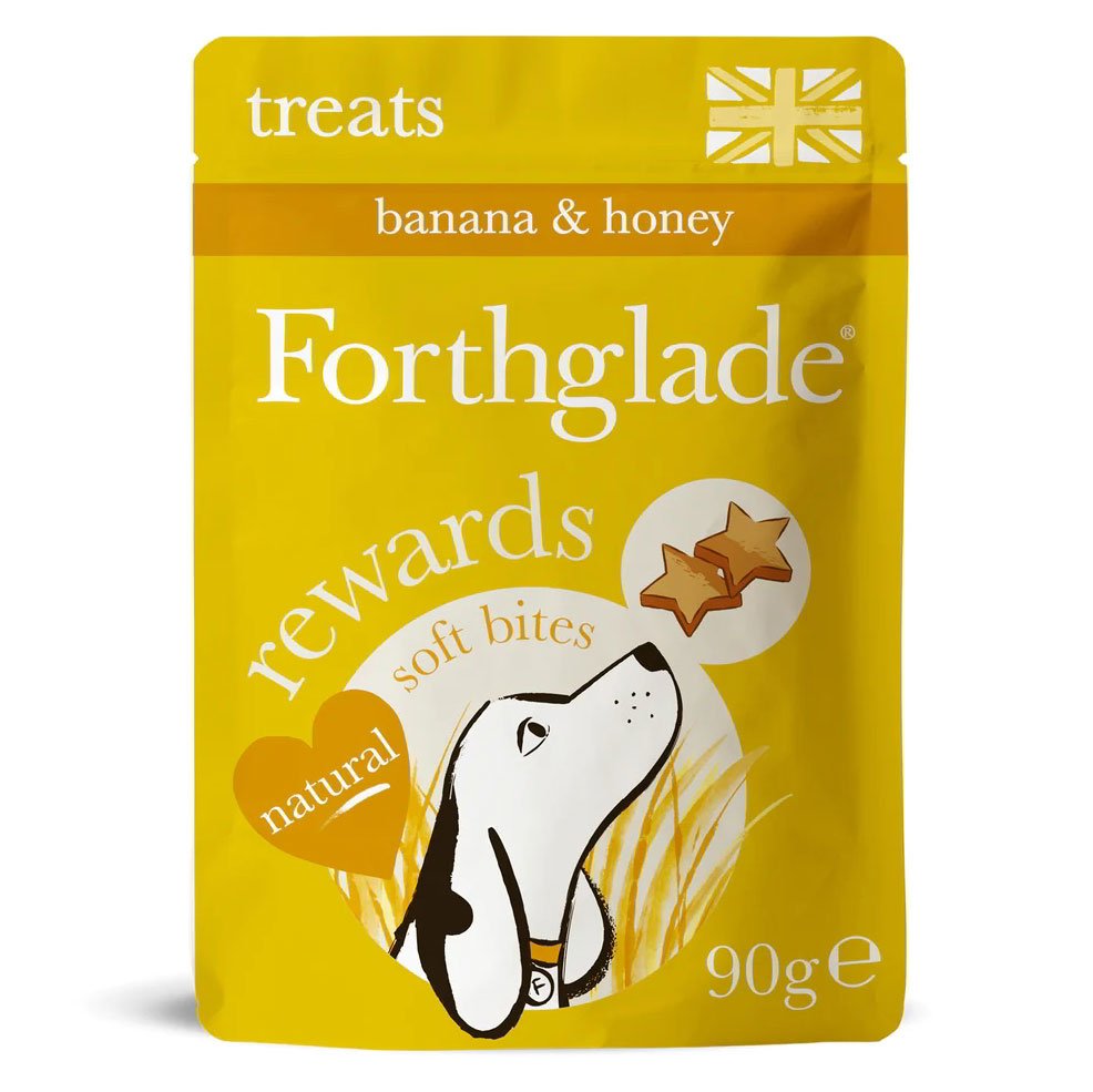 Forthglade Rewards Natural Soft Bite Dog Treats - Honey and Banana
