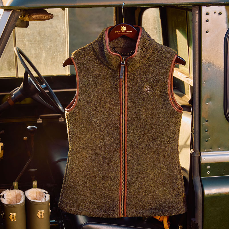 Holland Cooper Fleece Gilet