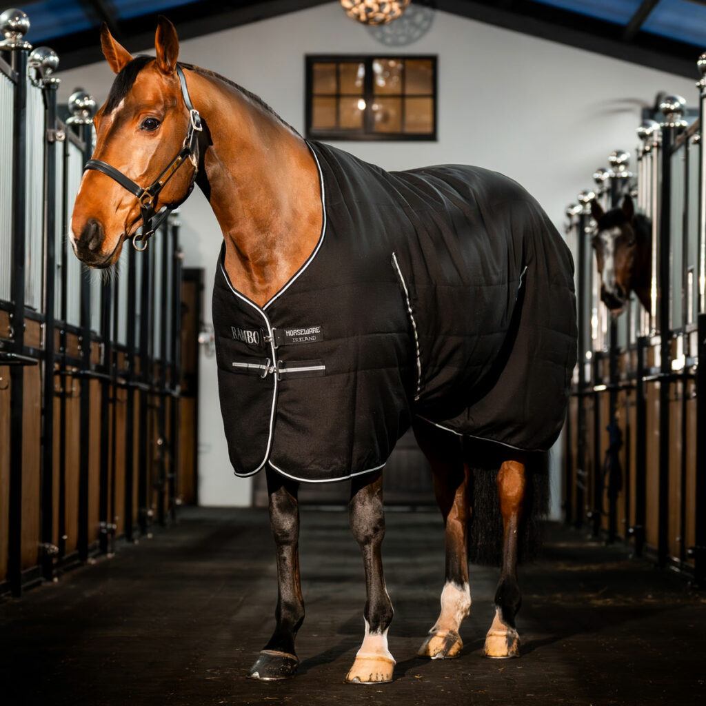 Rambo Horseware Rugs Stable Rug Black