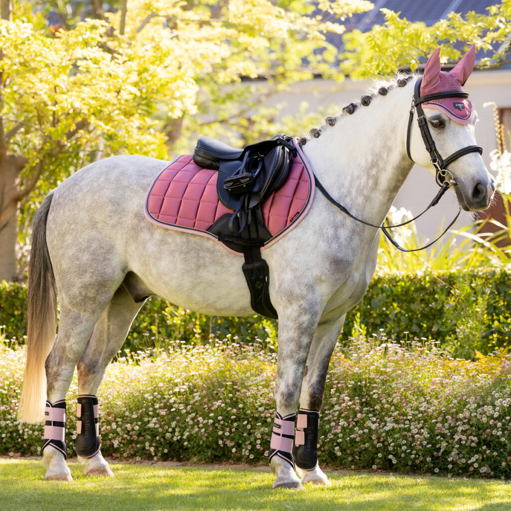 lemieux saddle pad peony