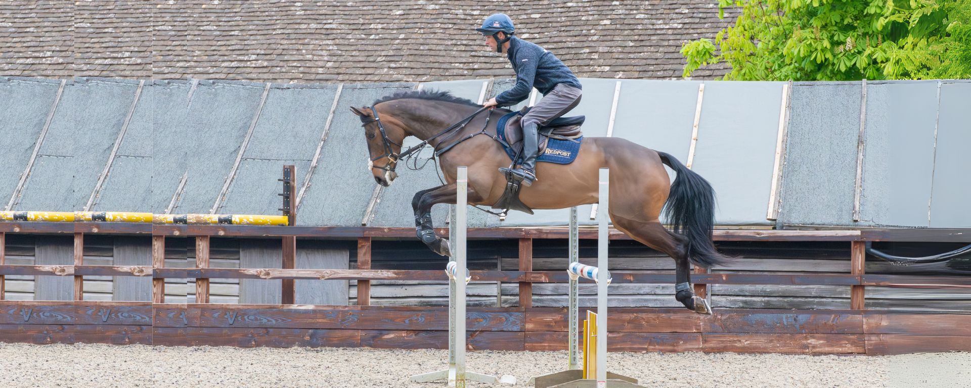 Training Tip Tuesday With Harry Meade: Single oxer on a circle