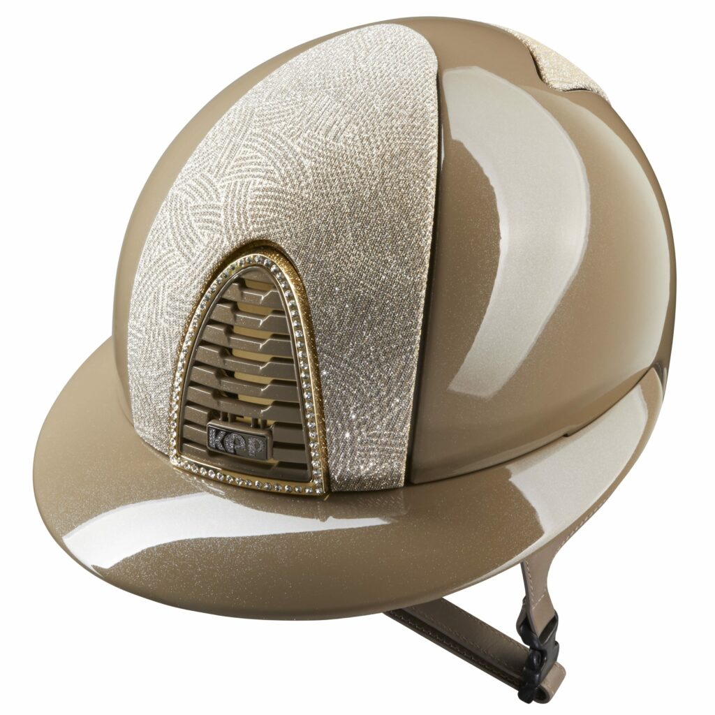 Golden Sand Custom KEP Riding Hat