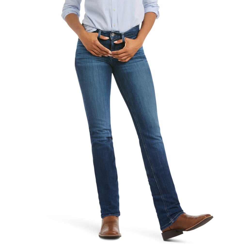 Ariat R.E.A.L. Perfect Rise Abby Ladies Straight Jeans 