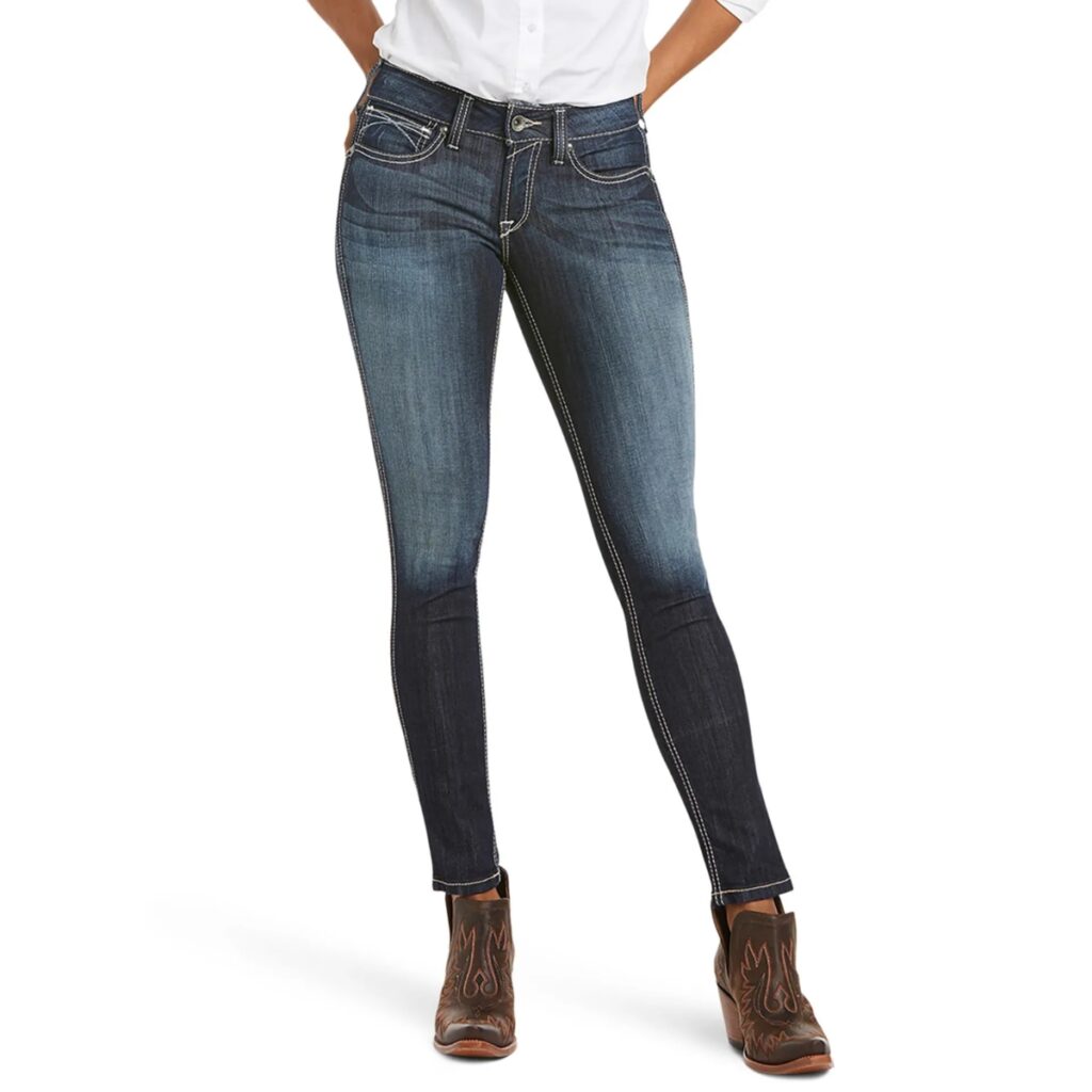 Ariat R.E.A.L. Mid Rise Ella Ladies Skinny Jeans 