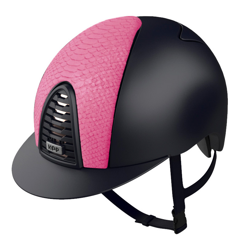 Pink Python Custom KEP Riding Hat