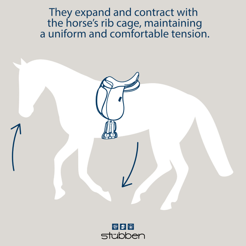 Stübben Equi-Soft girth diagram