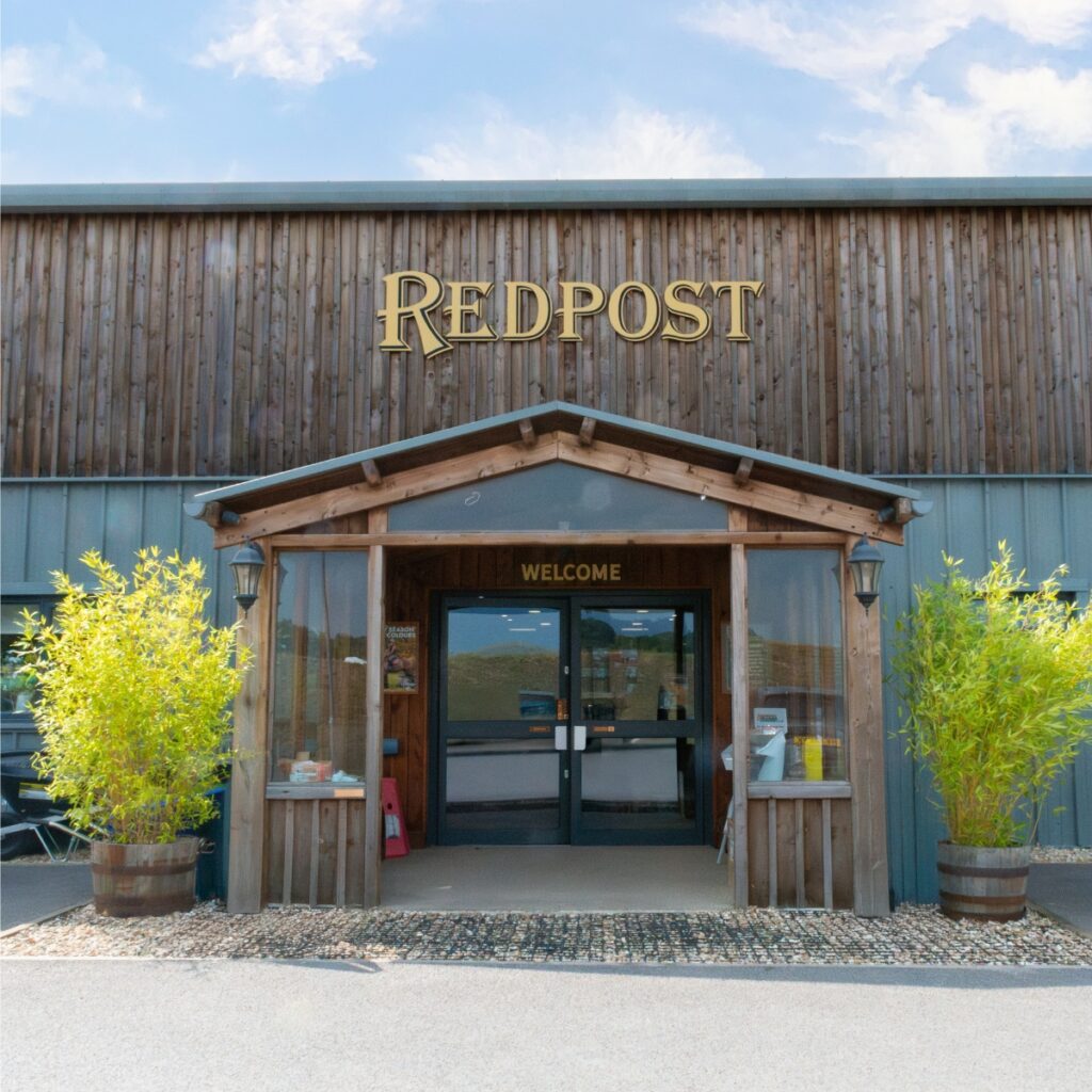 The front entrance to Redpost Equestrian's Totnes Store.