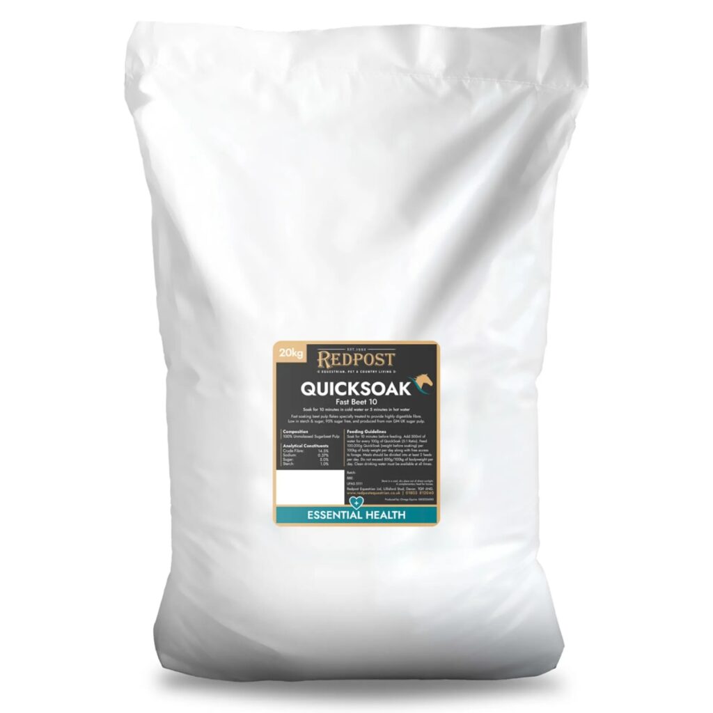 Redpost Quicksoak Fast Beet 10  horse feed.