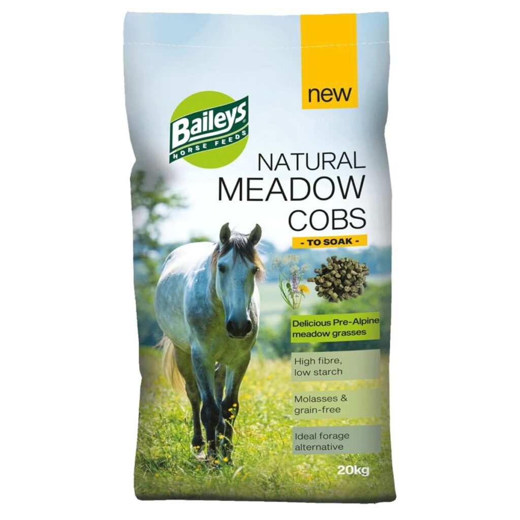 Baileys Natural Meadow Cobs  horse feed.