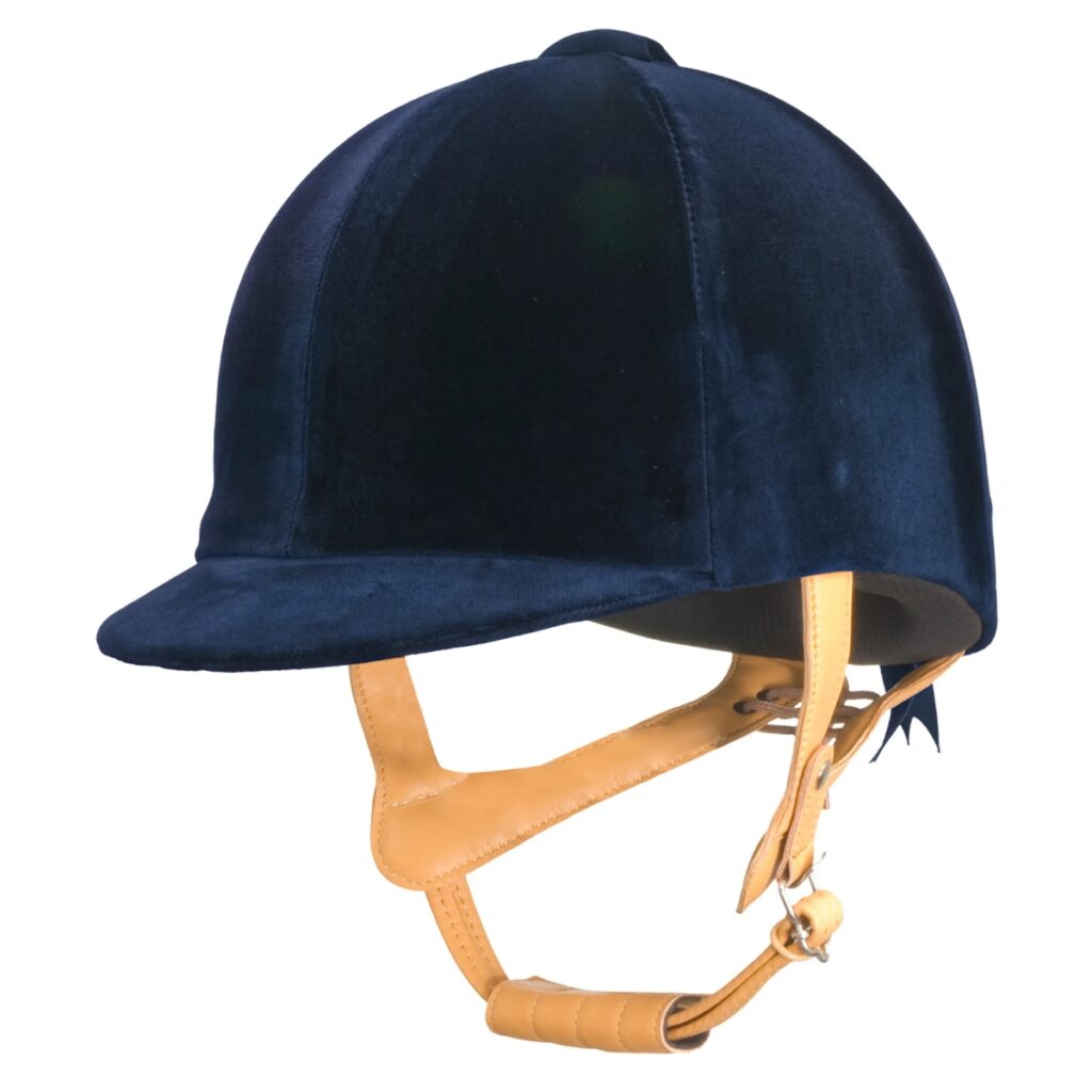 Champion CPX Supreme Velvet Riding Hat.