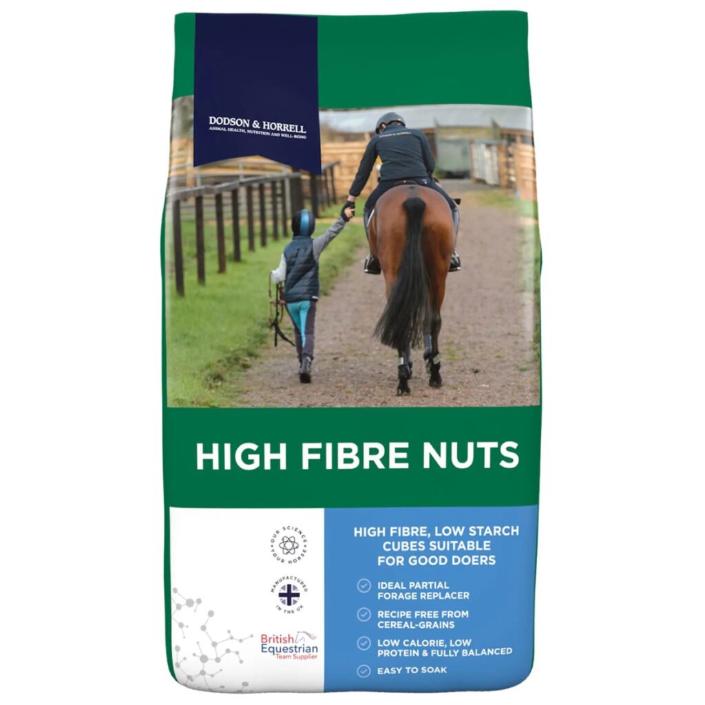 Dodson and Horrell High Fibre Nuts  horse feed.