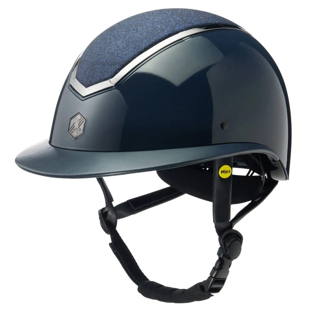 EQX Kylo MIPS Sparkly Wide Peak Riding Hat.