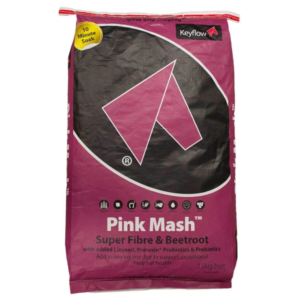 Keyflow Pink Mash  horse feed.