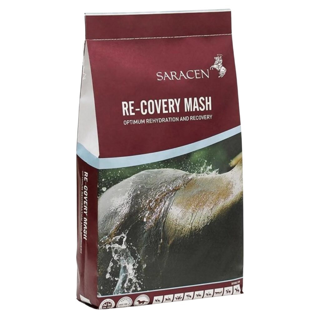 Saracen Recovery Mash  horse feed.