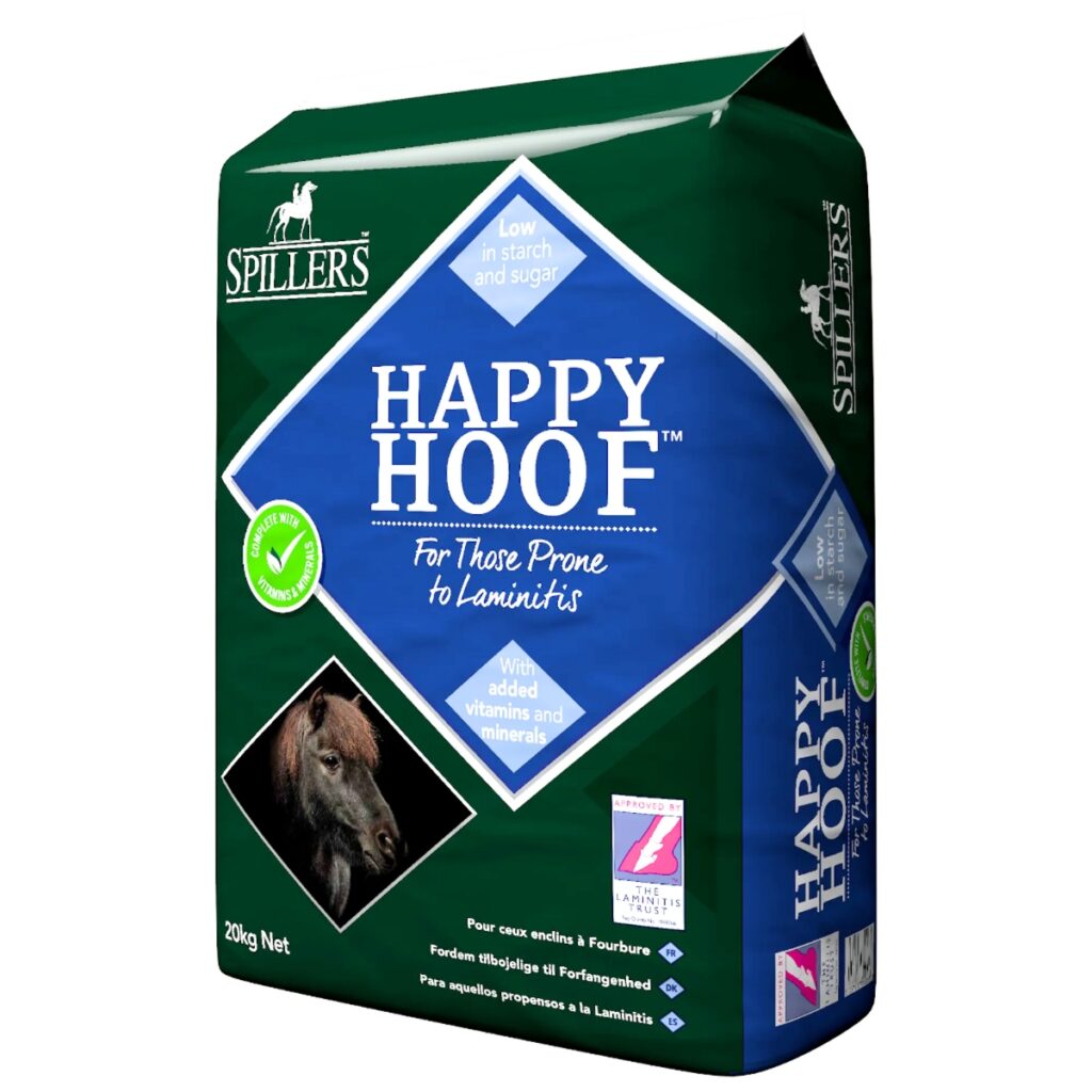 Spillers Happy Hoof  horse feed.