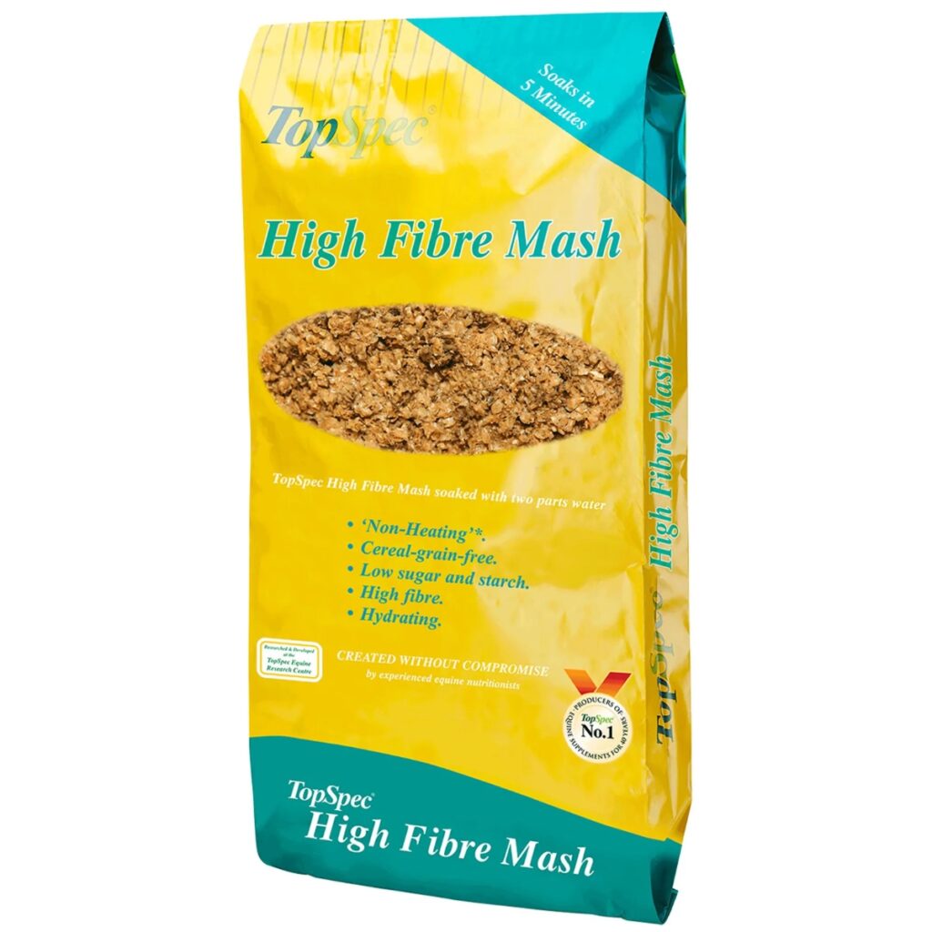TopSpec High Fibre Mash horse feed.