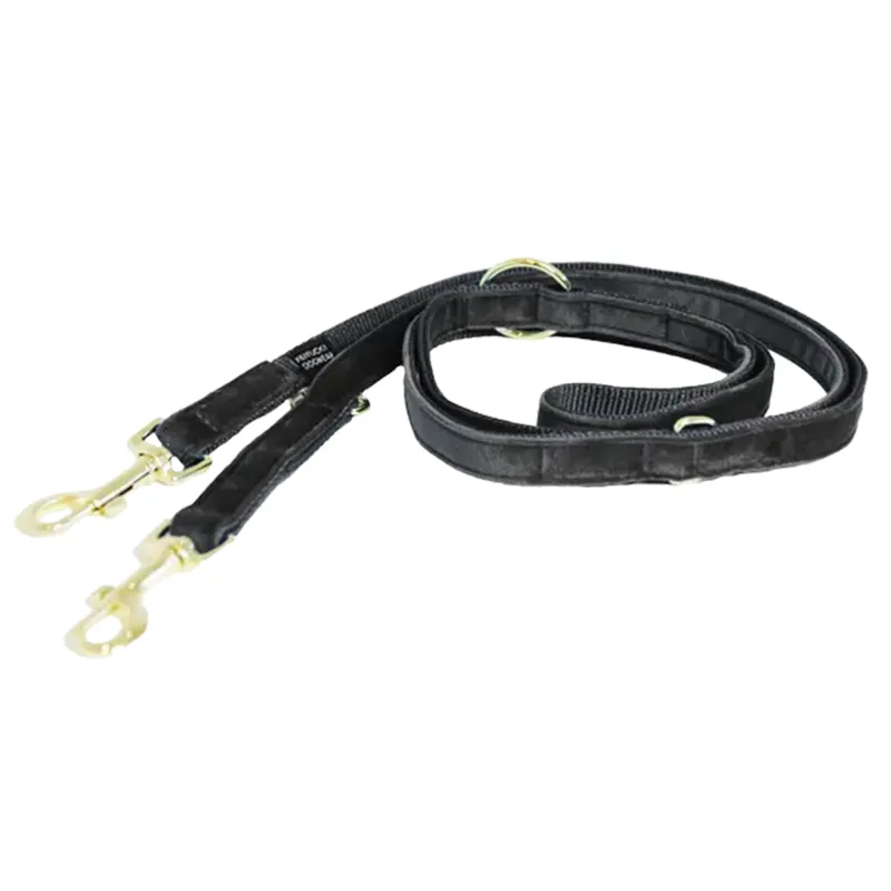 Kentucky Velvet Dog Lead - Black-3