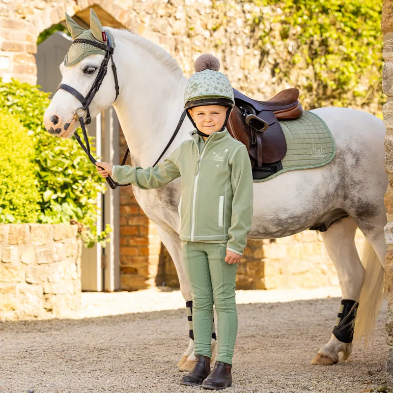 LeMieux Mini Mari Zip Through Junior Sweatshirt - Thyme-3