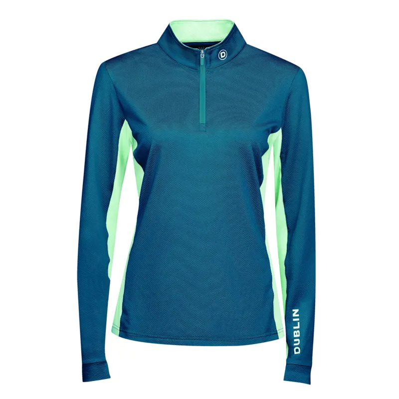 Dublin Airflow Comfort Dry Long Sleeve Tech Top Riding Shirt CDT Dublin Airflow Comfort Dry Long Sleeve Tech Top Riding Shirt CDT