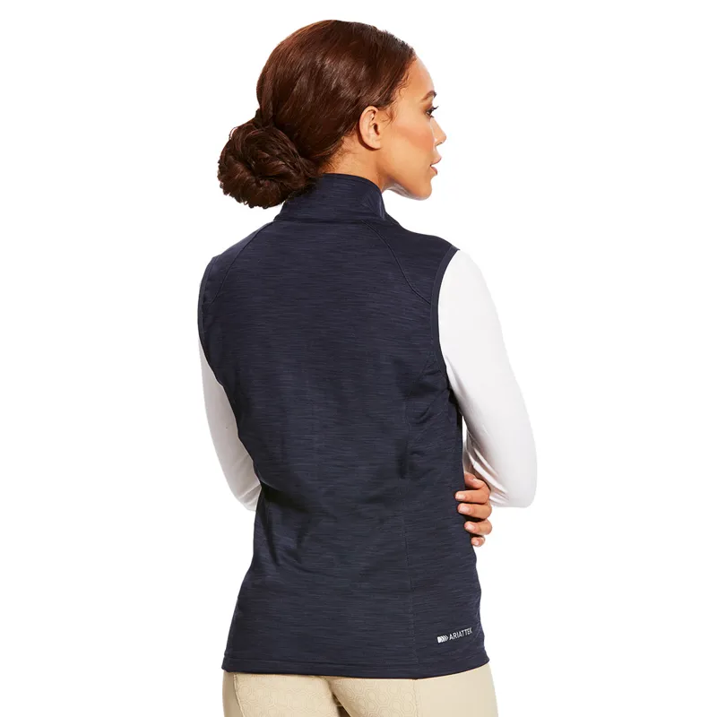 Ariat Conquest Ladies Vest Gilet - Navy-1