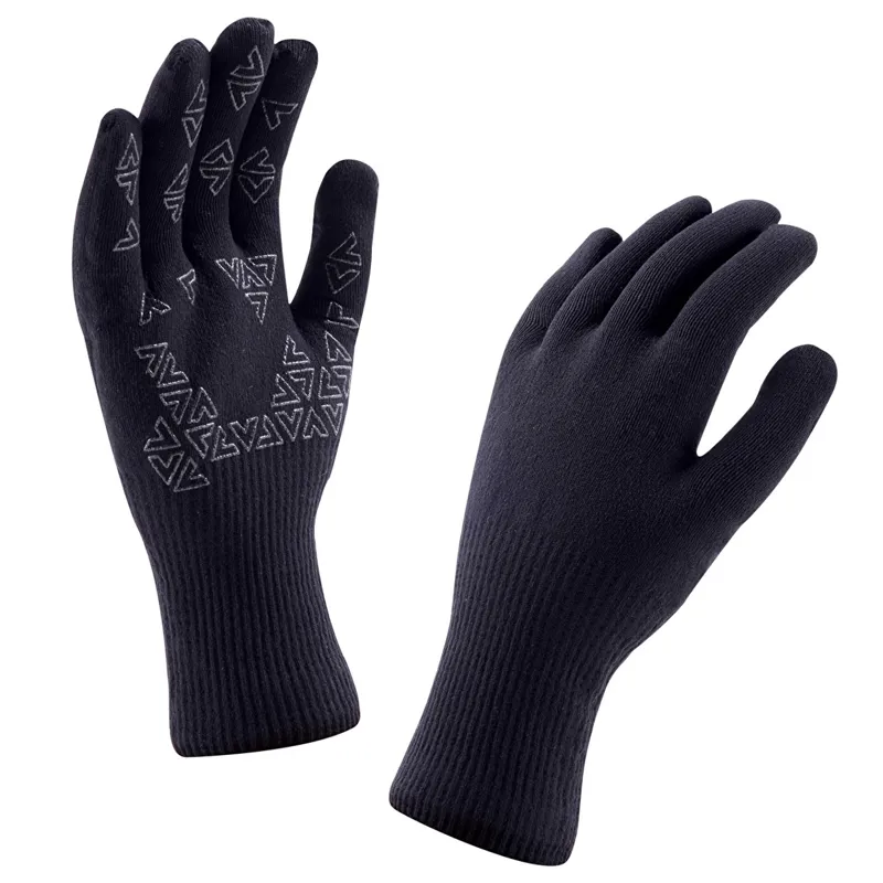 Sealskinz Ultra Grip Waterproof Unisex Gloves Black Redpost Equestrian